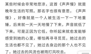 李清照的词精选十首花 李清照最好的十首诗