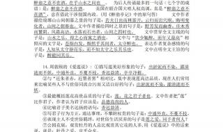 初中语文最重要的是什么 初中语文知识点总结