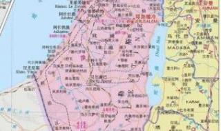 以色列和巴勒斯坦地图面积多大 以色列地图