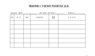 报考中级政工师的条件 政工师考试