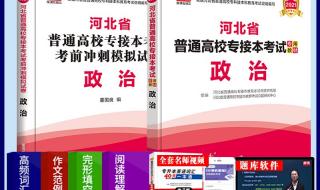 2021年高考政治大题万能句子 专升本政治必背考点2021